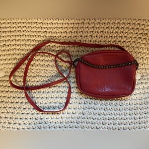 Mossimo small red crossbody handbag